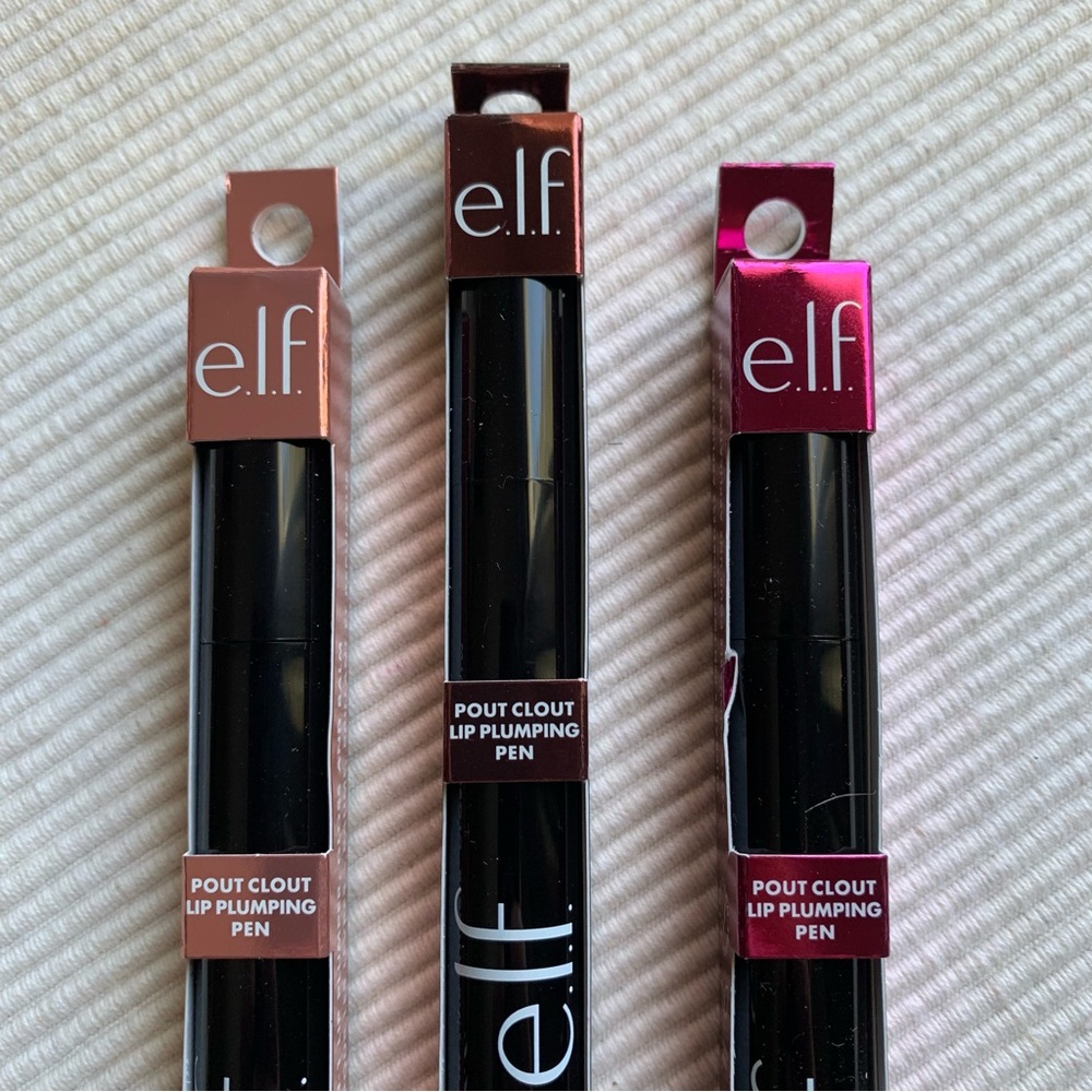 elf Pout Clout Lip Plumping Pen bundle of 3